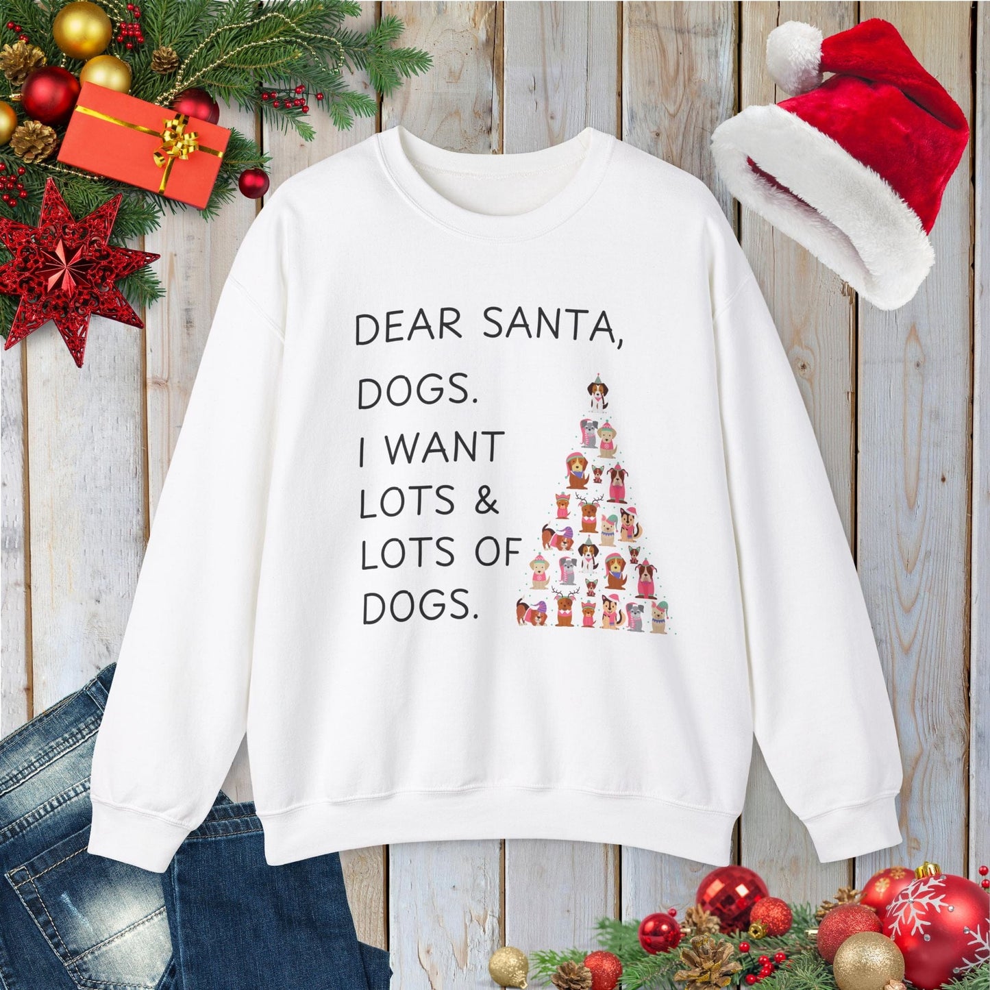 Dogs for Christmas Sweatshirt