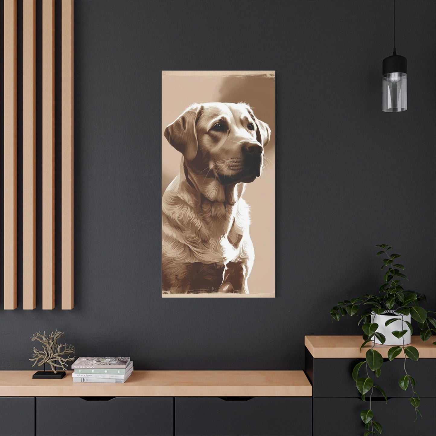 Timeless Retriever Canvas Art