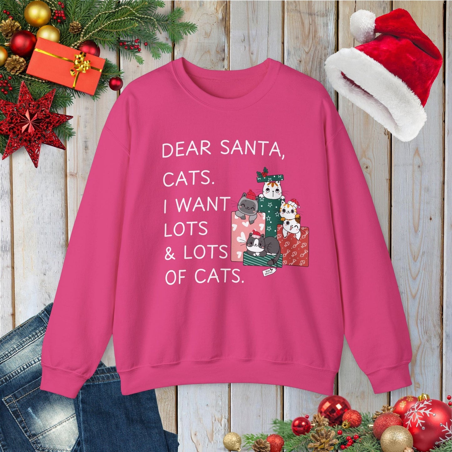 Cats for Christmas Sweatshirt