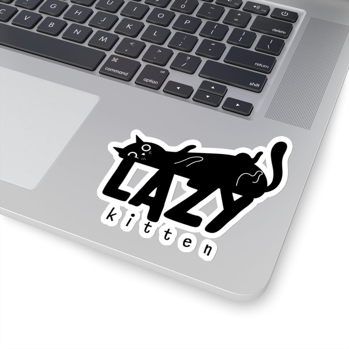 Lazy Kitten Sticker